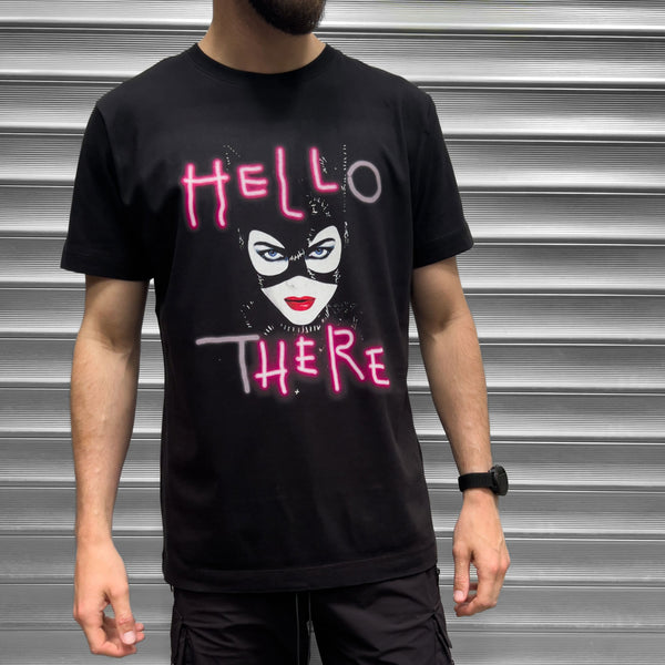 Catwoman Hell Here Mens T Shirt - Digital Pharaoh UK