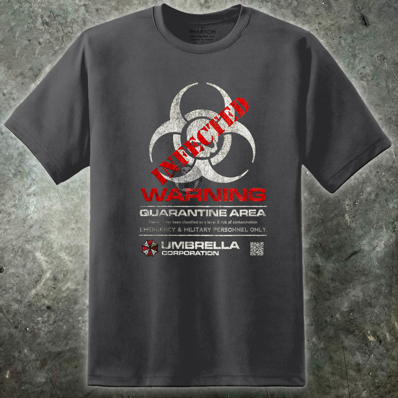 Resident Evil Umbrella Corporation Infected Mens T Shirt