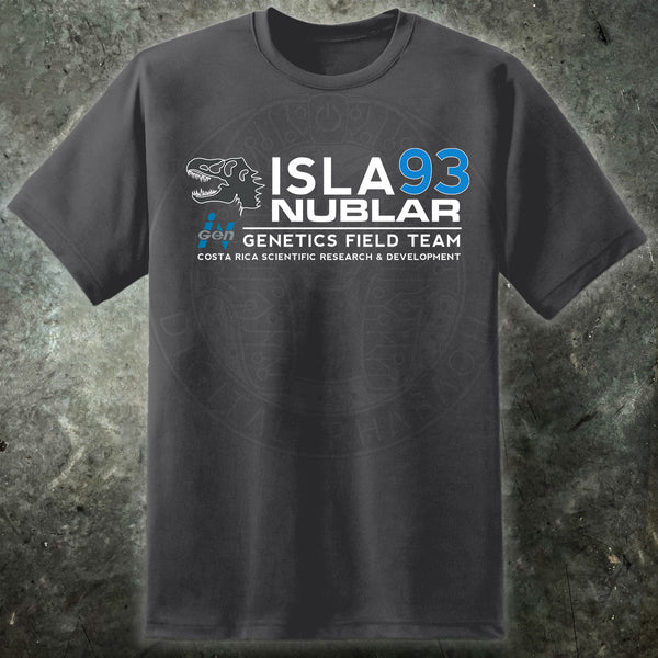 Jurassic Park Inspired Mens Isla Nublar T Shirt