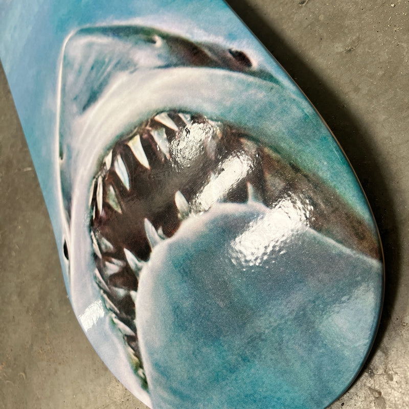 Jaws Skateboard Wall Art