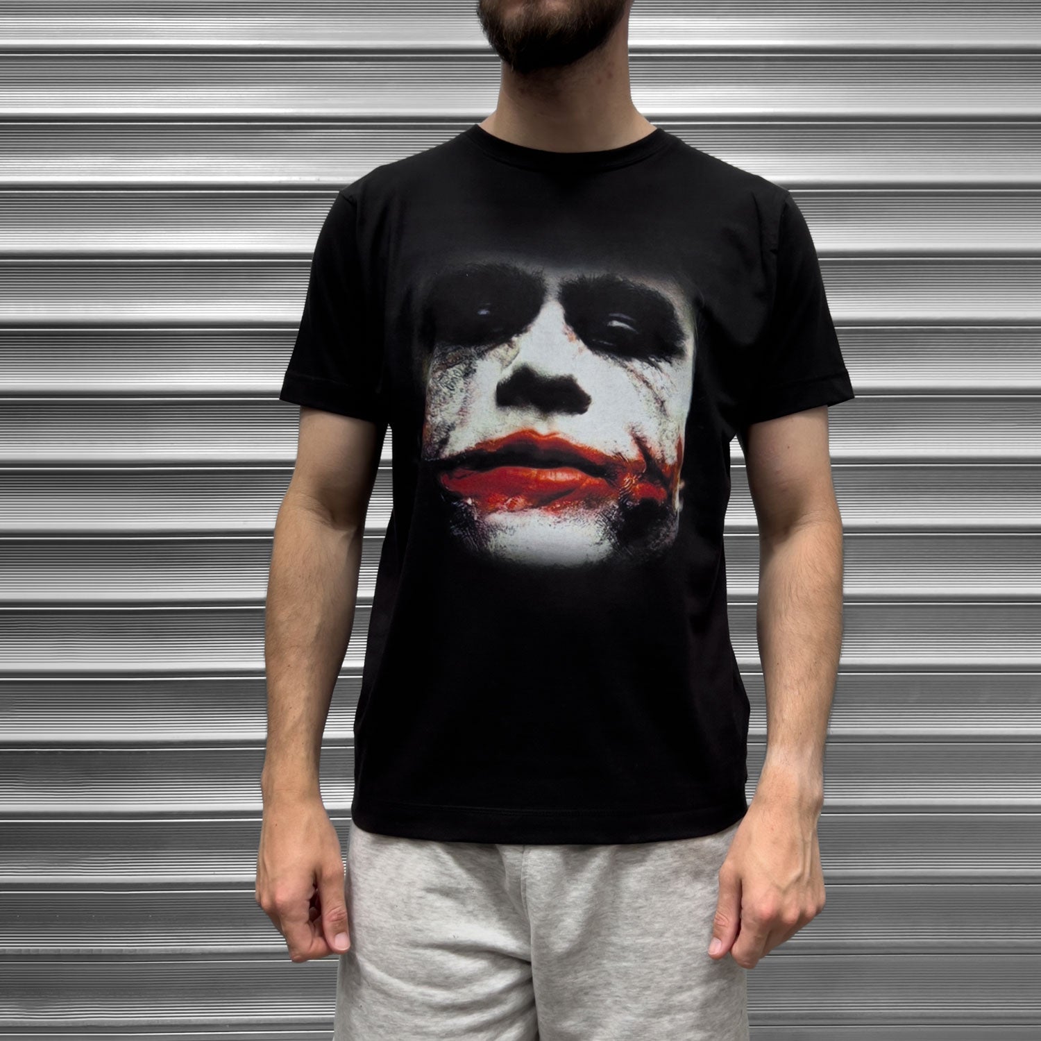 T-shirt Joker DC Comics Batman Homme Taille S - Noir, Coton, Occasion Très Bon état