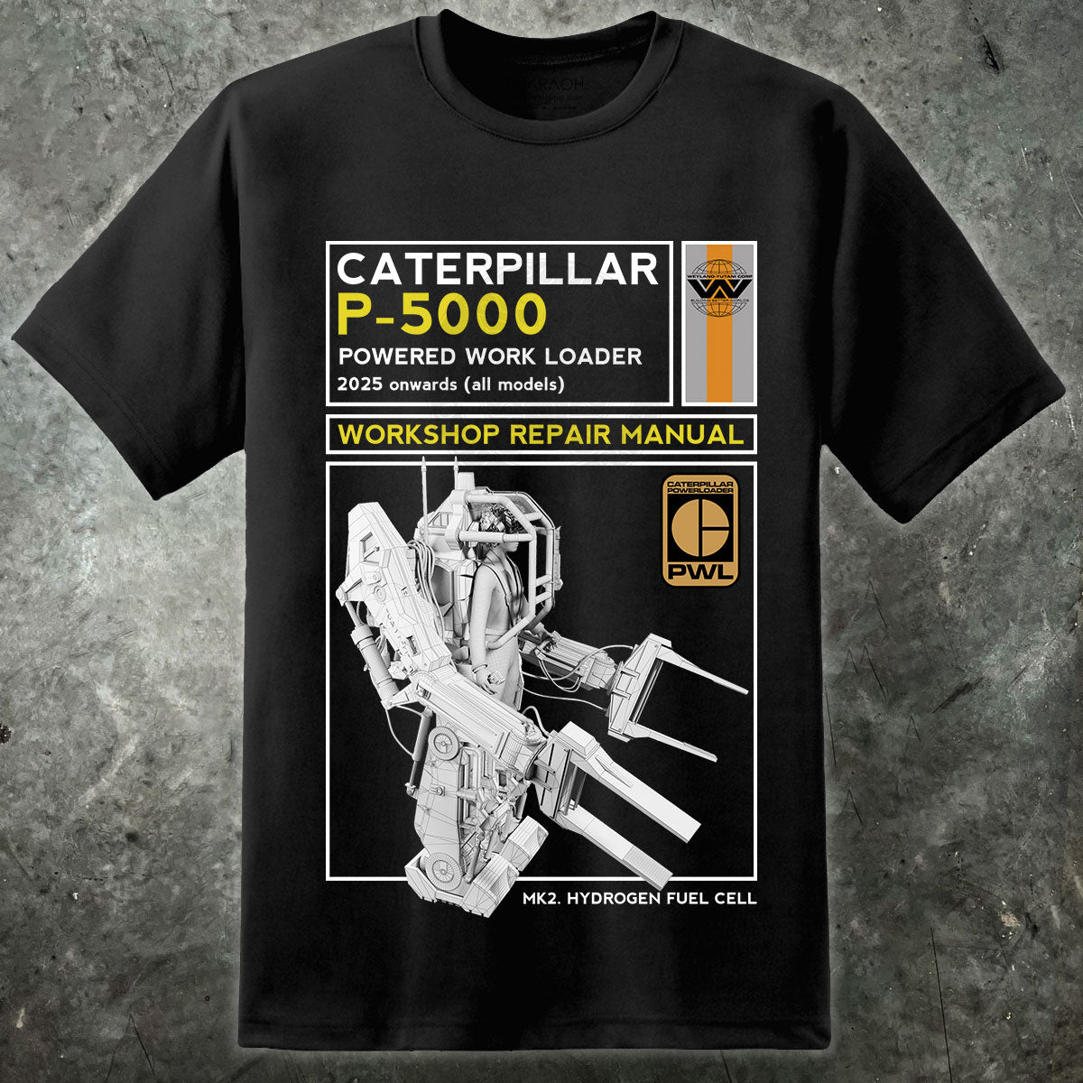 Aliens P-5000 Powerloader Mens T Shirt