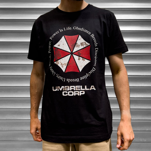Resident Evil Umbrella Corporation Mens T Shirt - Digital Pharaoh UK