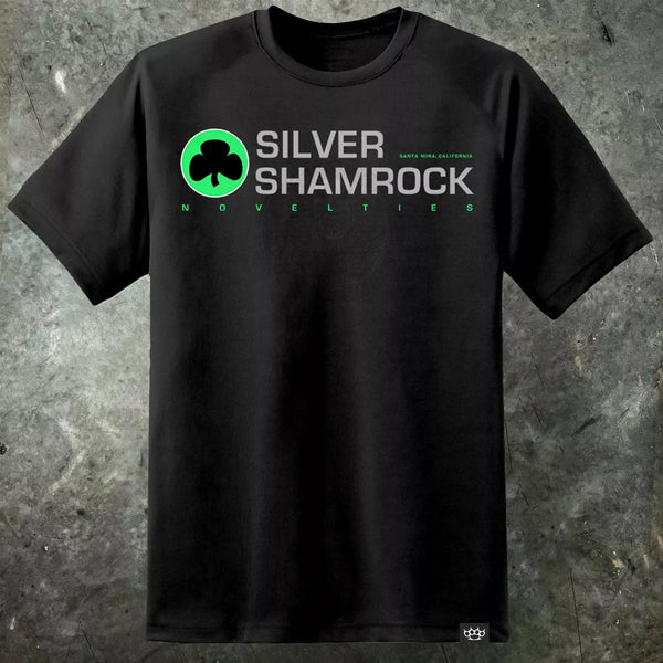 Silver Shamrock Halloween Mens T Shirt - Digital Pharaoh UK