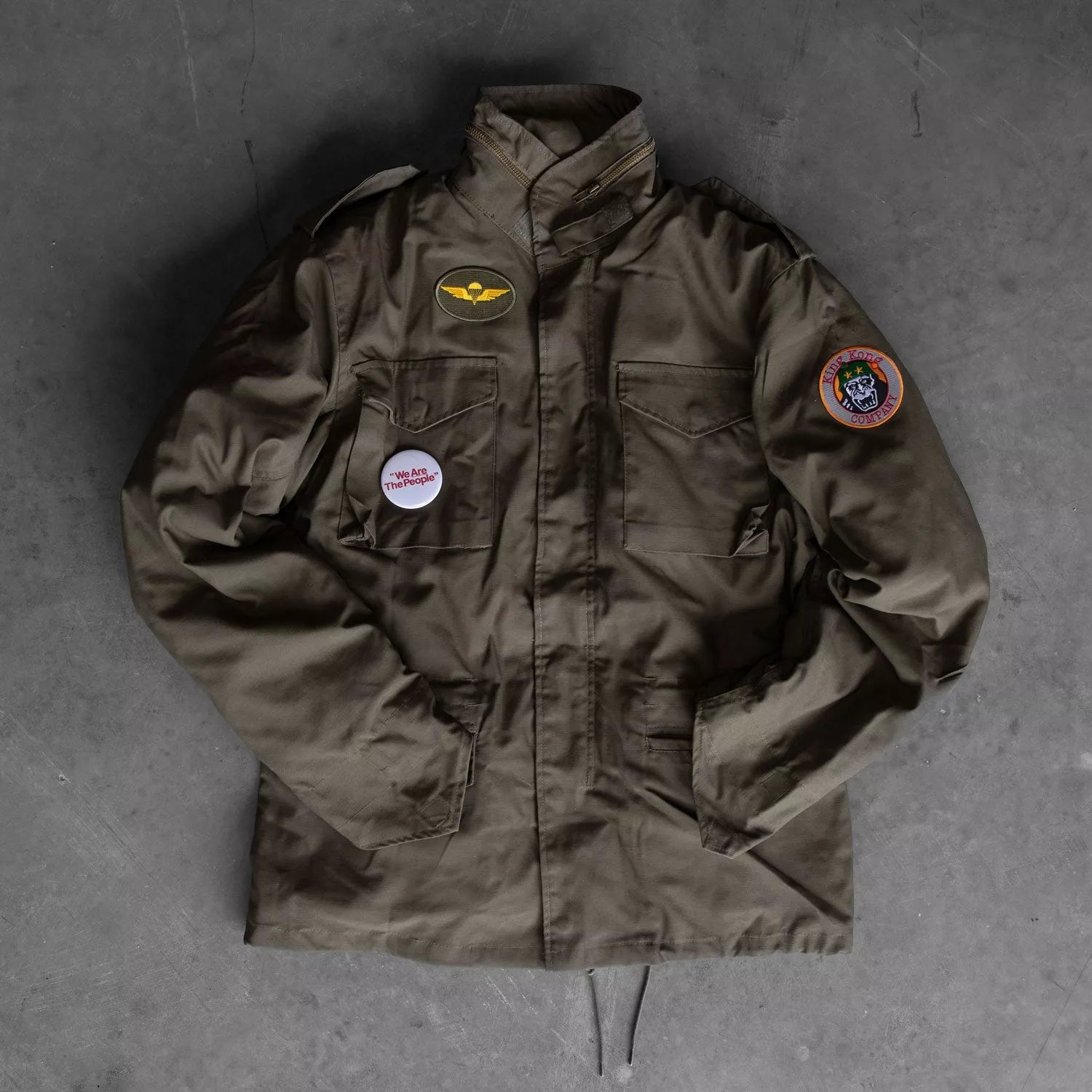 Taxi Driver Travis Bickle Embroidered Patch M65 Jacket