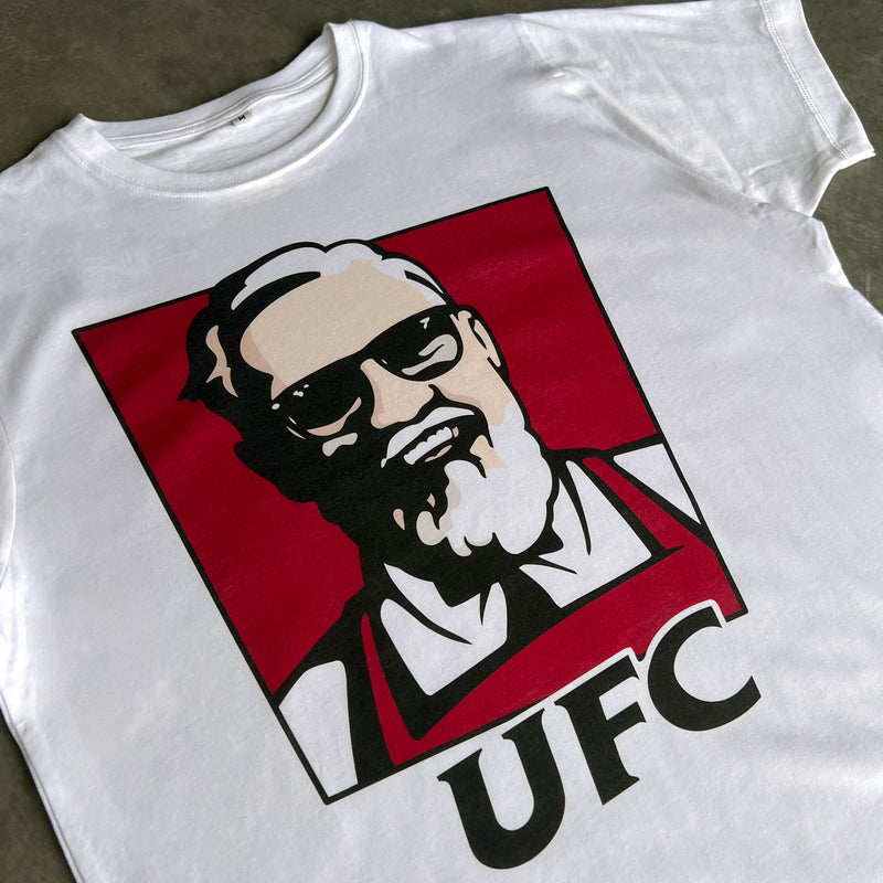 Conor McGregor UFC / KFC T Shirt - Digital Pharaoh UK
