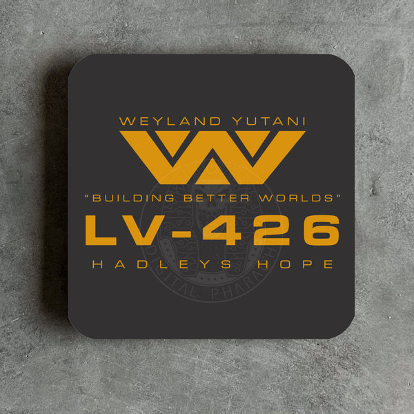 LV426 Hadleys Hope Aliens Coaster - Digital Pharaoh UK