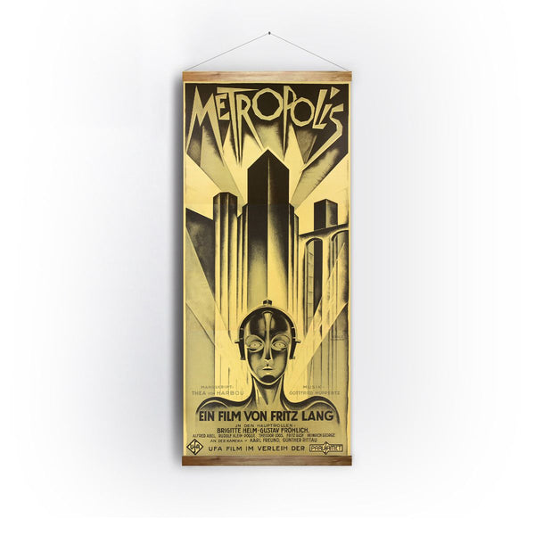 Metropolis Canvas Movie Poster Print - Digital Pharaoh UK