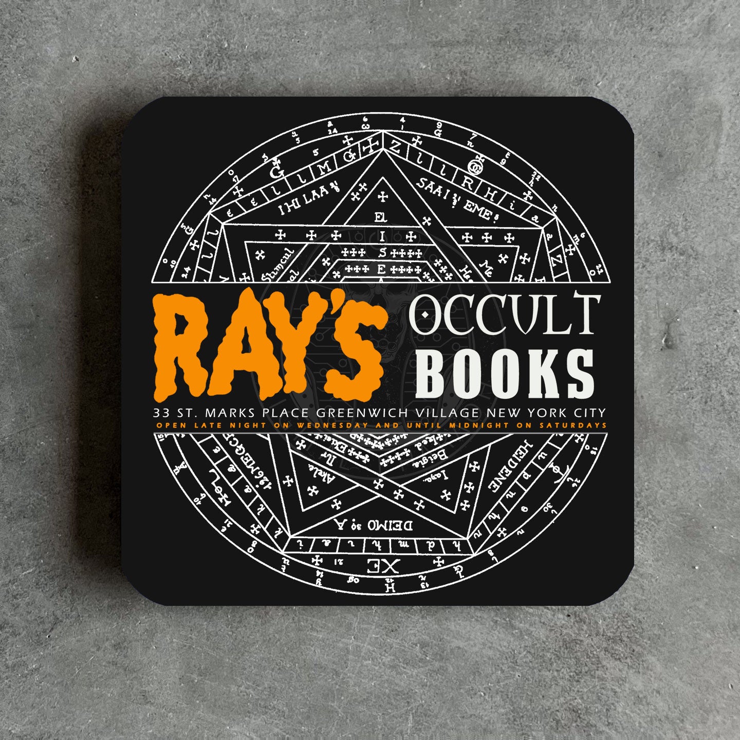 Rays Occult Drinks Coaster