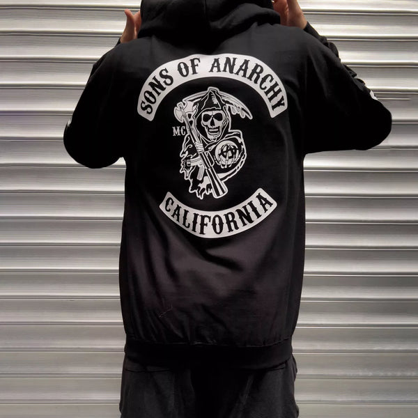 Sons Of Anarchy COSPLAY Pullover Hoodie Mens - Digital Pharaoh UK