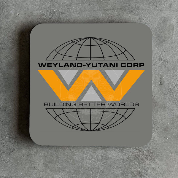 Aliens Weyland Yutani Globe Coaster - Digital Pharaoh UK