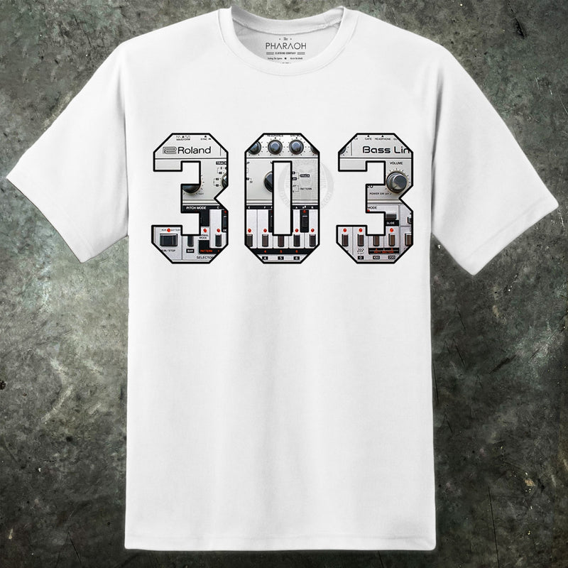 TB303 Retro Synth Herren T-Shirt
