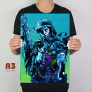 Aliens Corporal Hicks Metal Poster - Digital Pharaoh UK