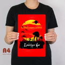 Star Wars Ewokalypse Now Metal Poster