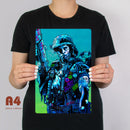 Aliens Corporal Hicks Metal Poster - Digital Pharaoh UK