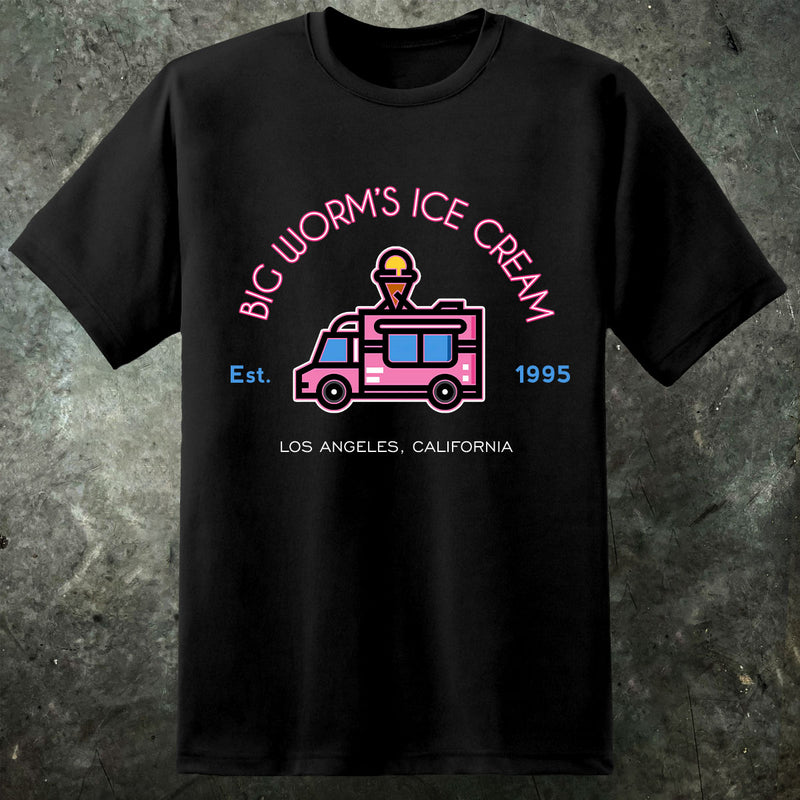 Big Worms Ice Cream Friday Inspired Mens T Shirt