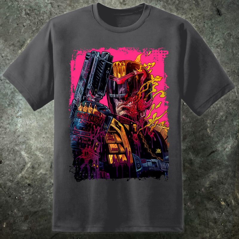 Judge Dredd X Cybernosferatu T Shirt