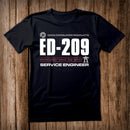 ED209 Robocop Service Engineer T Shirt