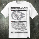 Star Wars Millenium Falcon Mens T Shirt