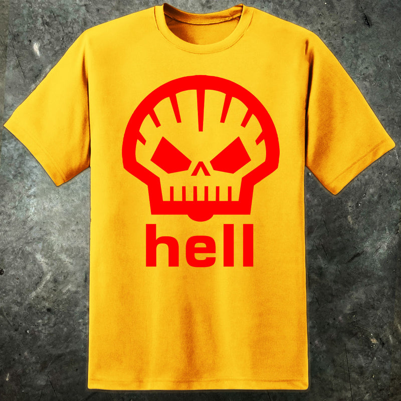 Shell / Hell As Worn By Heath Ledger T Shirt - Digital Pharaoh UK