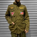 Aliens NOSTROMO Fliegerjacke mit besticktem Aufnäher