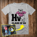 Back To The Future Hill Valley High Class of 84 Bulldogs T Shirt