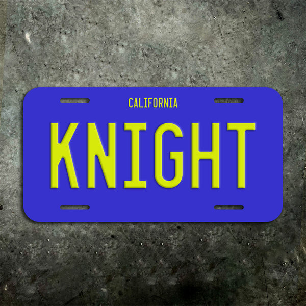 Knight Rider US Style Number Plate