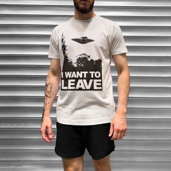 I Want To Leave T Shirt - Digital Pharaoh UK