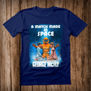 George McFly Match Made in Space Book T -shirt