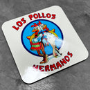 Los Pollos Hermanos Inspired Drinks Coaster - Digital Pharaoh UK