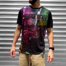 Robocop Broken Artwork Mens Panel T Shirt - Digital Pharaoh UK