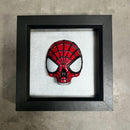 Cadre de boîte de crâne Spiderman
