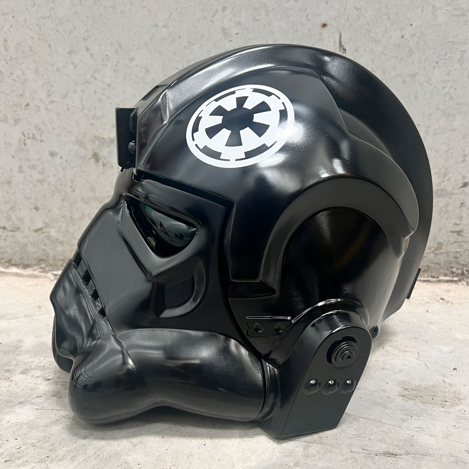 Tie Fighter Stormtrooper Crash Helmet Tie Fighter Stormtrooper