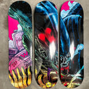 Aliens Xenomorph 3 x Skatedeck Artwork