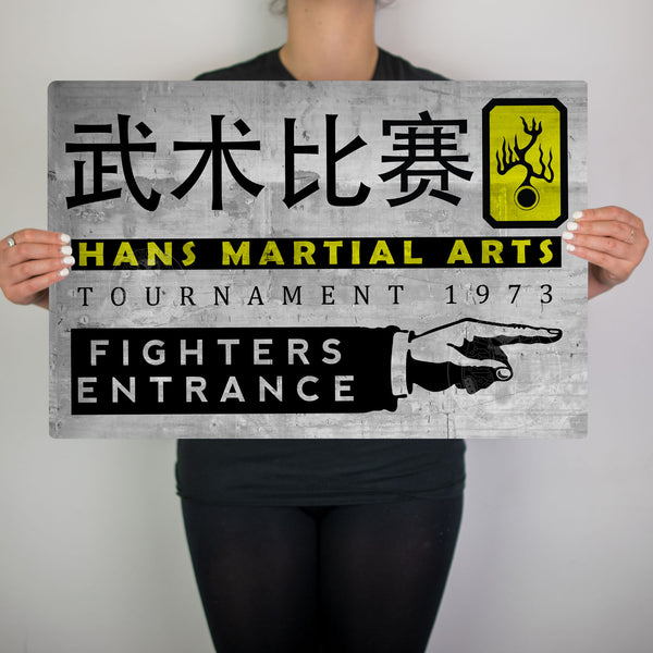 Hans Tournament Metal Sign - Digital Pharaoh UK