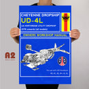 Aliens Cheyenne Dropship Repair Manual Poster - Digital Pharaoh UK