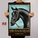 De Nags zijn alleen maar dwazen & Paarden Metalen Bord