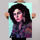 Aliens Ellen Ripley Metal Poster - Digital Pharaoh UK