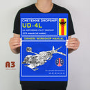 Aliens Cheyenne Dropship Repair Manual Poster - Digital Pharaoh UK