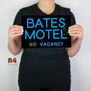 Psycho Bates Motel Metal Sign - Digital Pharaoh UK