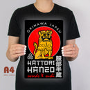 Póster de metal de Hattori Hanzo