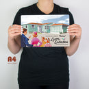 Lyons Estates Metal Movie Poster - Digital Pharaoh UK