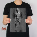 Star Wars inspirerade Han Solo i Carbonite Metal Affisch