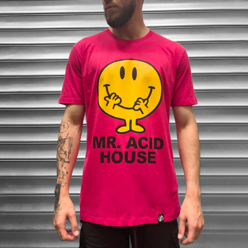 Mr Acid House Funny Rave T Shirt - Digital Pharaoh UK