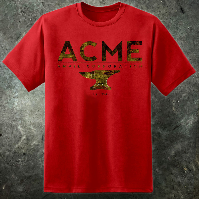 ACME Anvil Corporation Mens T Shirt - Digital Pharaoh UK