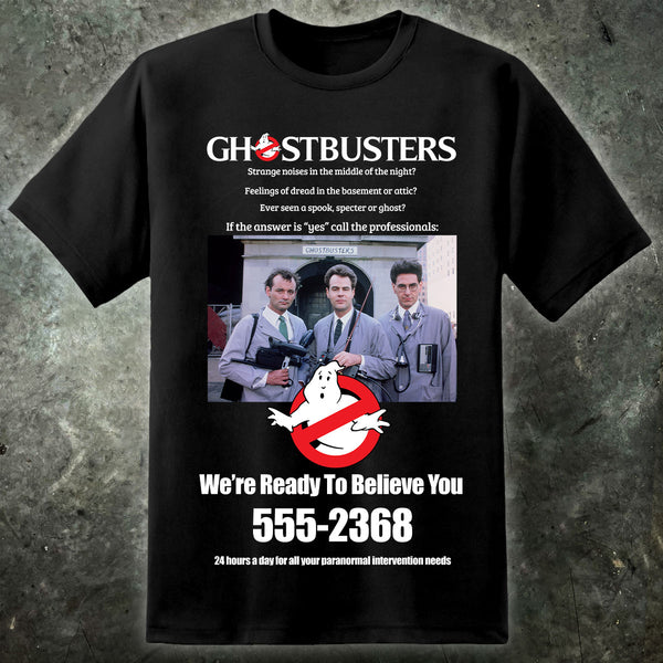 Ghostbusters annonce des hommes T-shirt