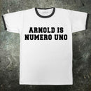 arnold is numero uno t shirt