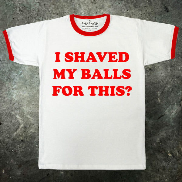 Raubvögel rasiert mein Ball-Wecker-T-Shirt