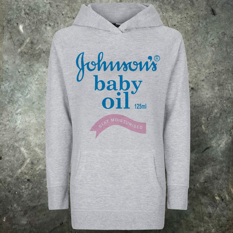 Johnson Baby Oil Womens Hoodie - Digital Pharaoh UK