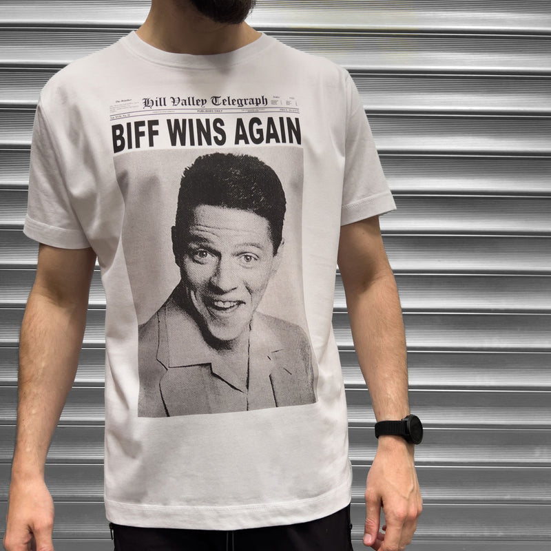 Biff Wins Again Back To The Future T Shirt - Digital Pharaoh UK